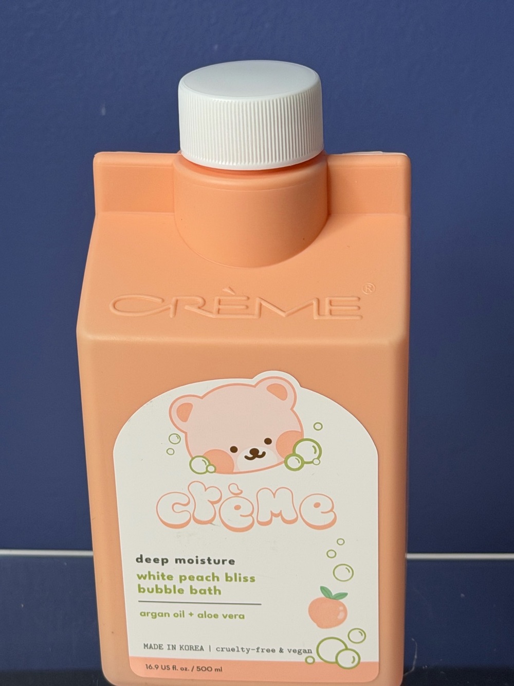 Crème White Peach Deep Moisture Bubble Bath – Peach